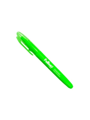 Destacador tipo lápiz verde Fultons