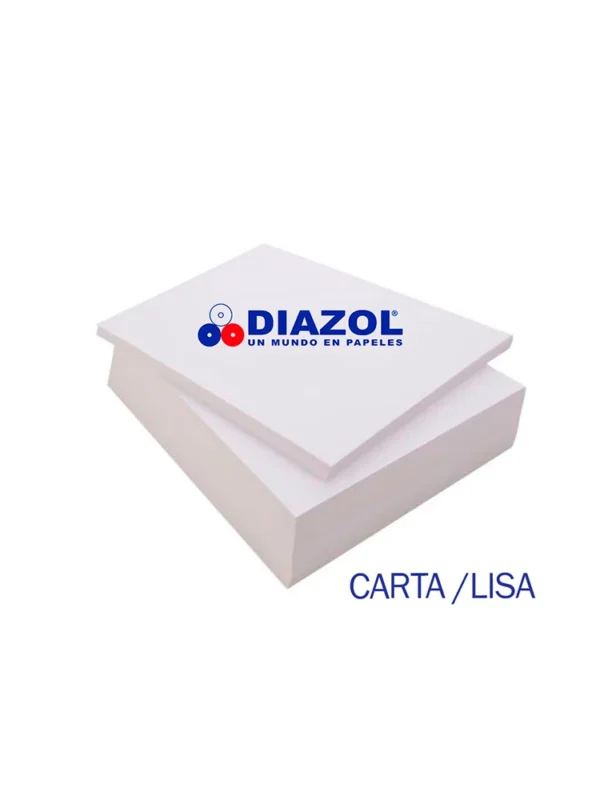 Opalina blanca lisa carta