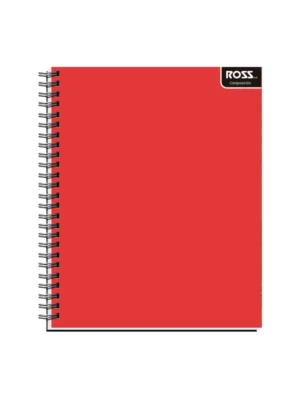 Cuaderno Universitario Liso Composición Ross
